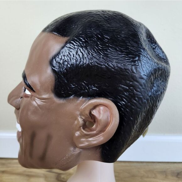 🩵Obama Latex Costume Full Face Mask - Picture 9 of 11